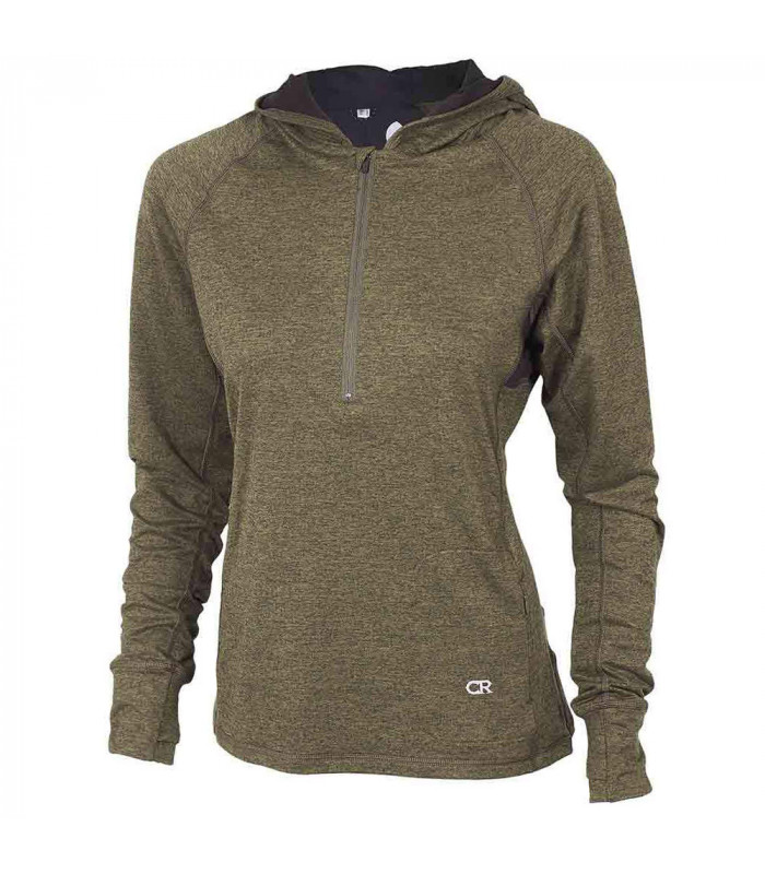 SUDADERA CHICAS SPRINT HOODY OLIVE