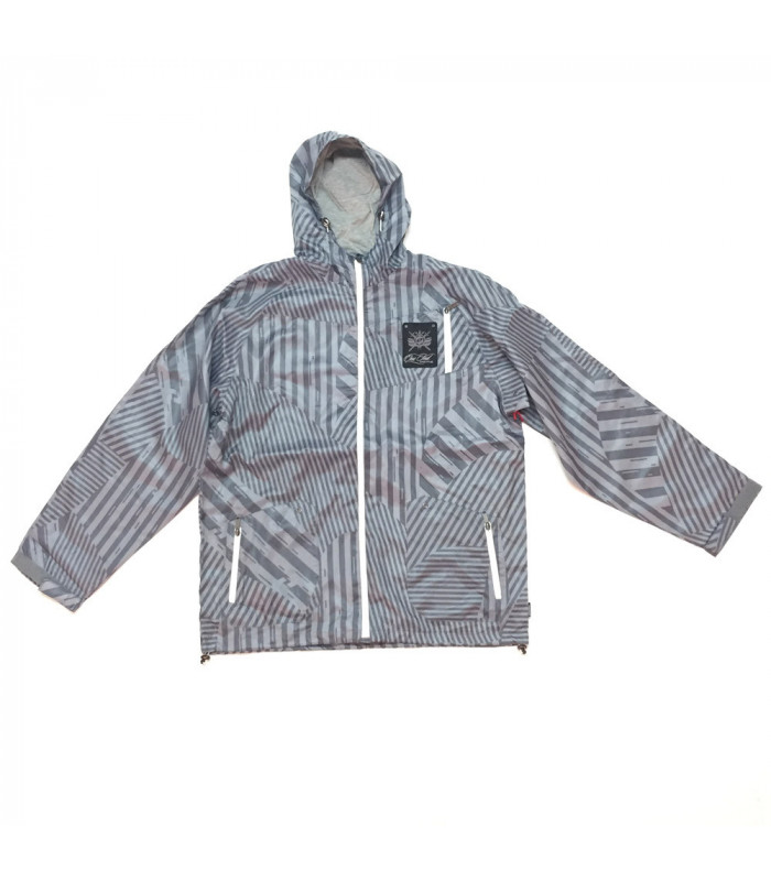 CHAQUETA ONE INDUSTRIES WINDBREAKER HURRICANE (GRIS)