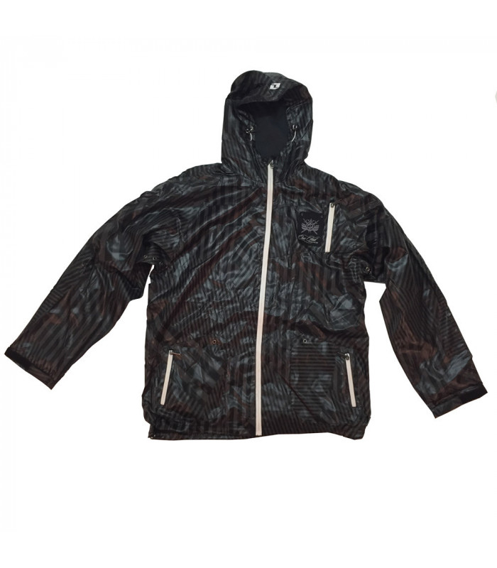 CHAQUETA ONE INDUSTRIES WINDBRAKER HURRICANE (NEGRO)