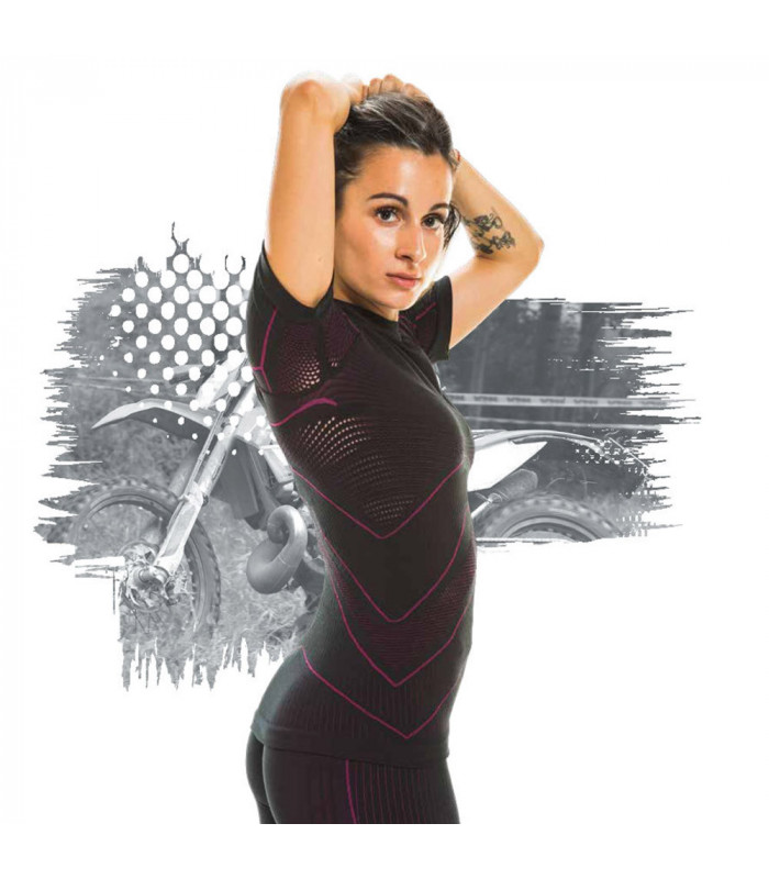 CAMISETA MANGA CORTA CUELLO REDONDO RIDAY MUJER (LIGHT CON NEXUS ACTIVE®)