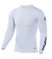 CAMISETA COMPRESIVA SEVEN ZERO STAPLE (BLANCO)