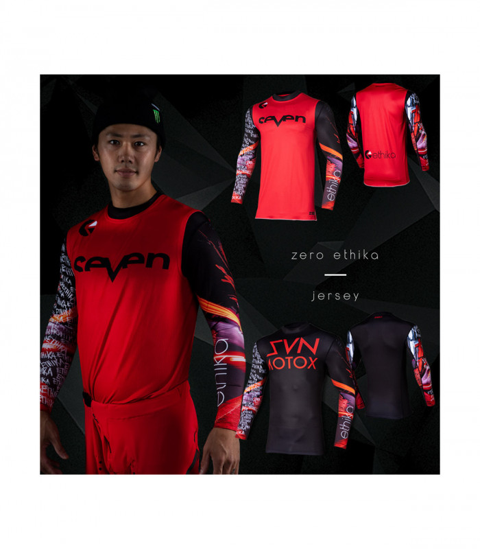 PANTALONES SEVEN ZERO ETHIKA (ROJO)