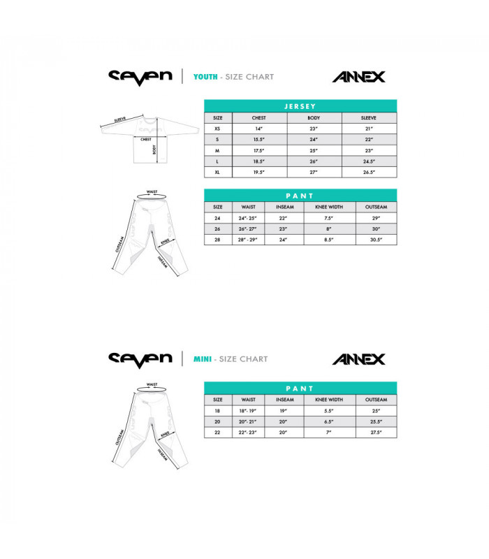 PANTALONES SEVEN ANNEX STAPLE MINI (NEGRO)