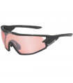 BOLLE B-ROCK MATTE BLACK SUNGLASSES (PHAMTON VERMILLON GUNLENS)