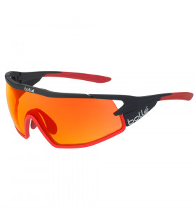 GAFAS BOLLE B-ROCK MATTE BLACK (LENTE FOTOCROMÁTICA BROWN RED)