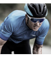 BOLLE SHIFTER MATTE PINK SUNGLASSES (BROWN BLUE LENS)