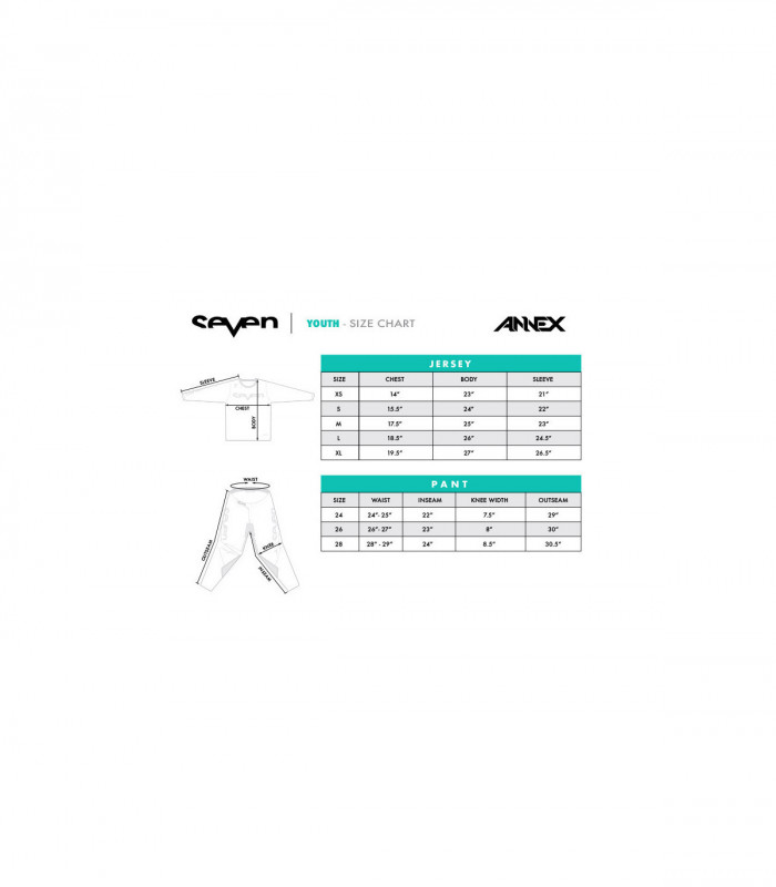 SEVEN ANNEX STAPLE YOUTH JERSEY (BLACK)