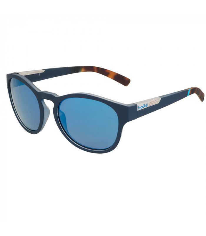BOLLE ROOKE SUNGLASSES (BROWN BLUE LENSES)