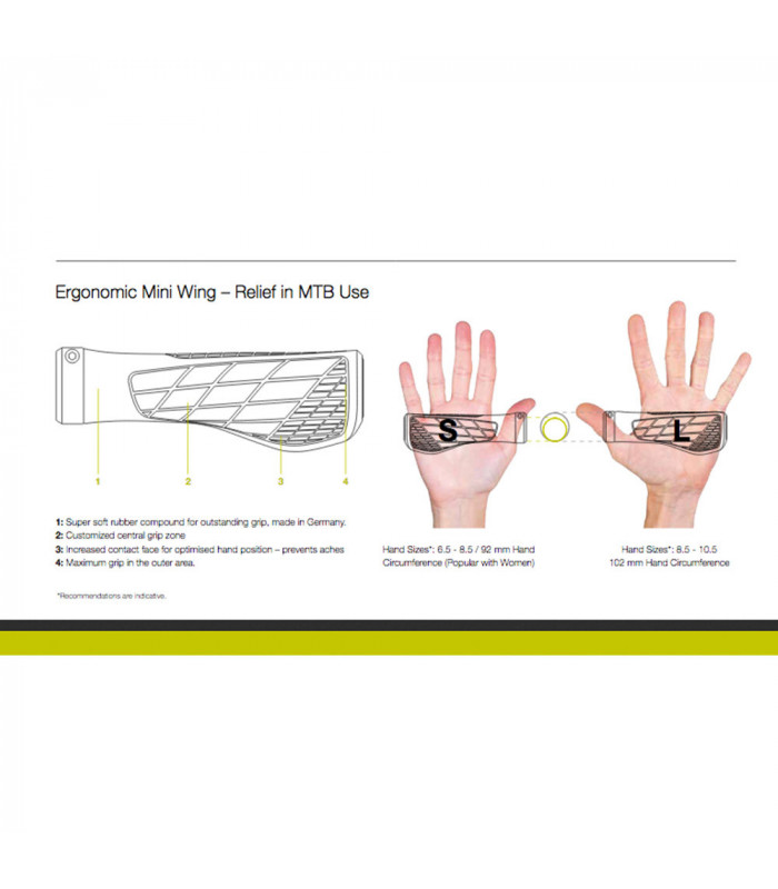 ERGON GA3-S GRIPS (JUICY ORANGE)