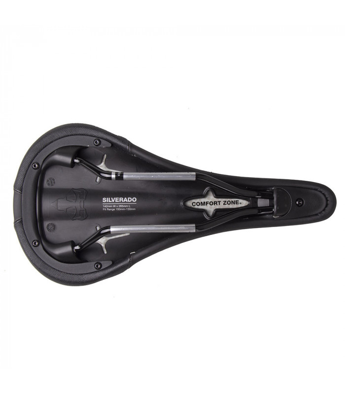 WTB SILVERADO STEEL NARROW SADDLE (BLACK)