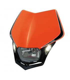 PORTAFARO RTECH V-FACE LED (NARANJA/NEGRO) | TopFun.com