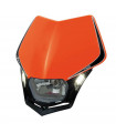 RTECH V-FACE LED HEADLIGHT (ORANGE/BLACK) | TopFun.com