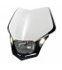 RTECH V-FACE LED HEADLIGHT (WHITE/BLACK) | TopFun.com