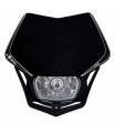 RTECH V-FACE FULL LED HEADLIGHT (BLACK) | TopFun.com