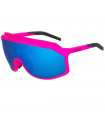 BOLLE CHRONOSHIELD MATTE PINK SUNGLASSES (BROWN BLUE LENS)