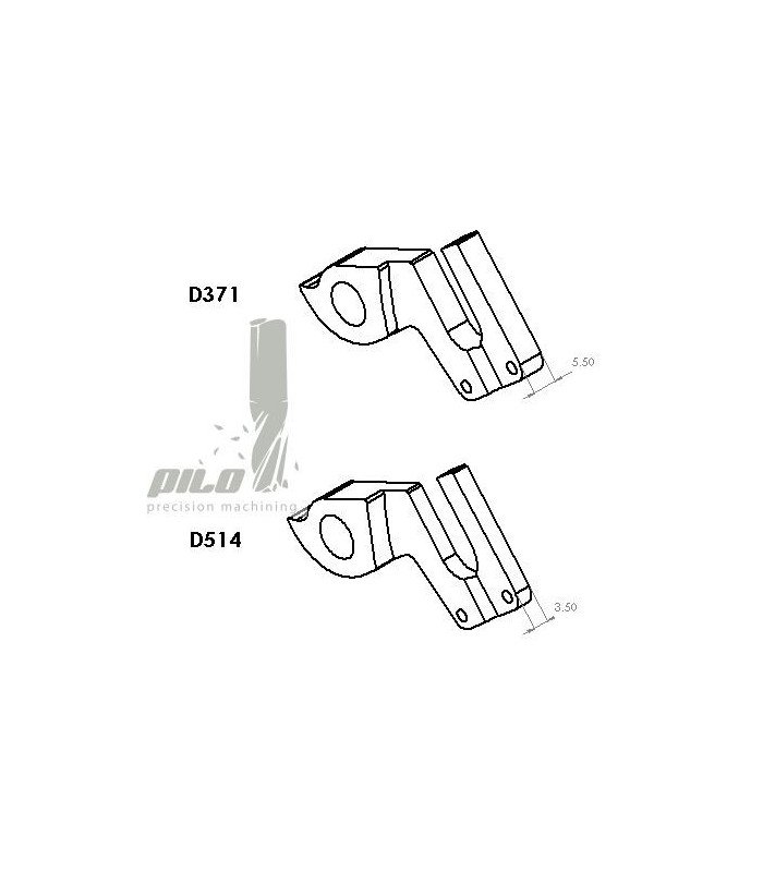 PILO D514 DERAILLEUR HANGER BMC