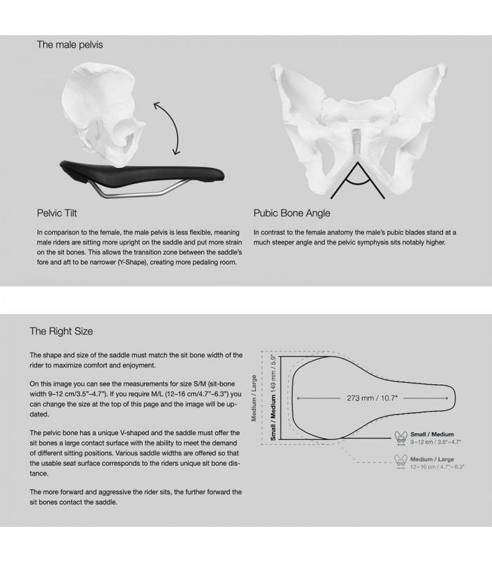 ERGON SMC SPORT GEL MEN SADDLE (STEALTH) | TopFun.com