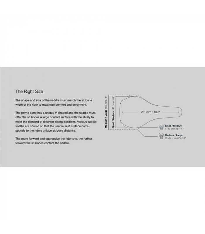 ERGON SR PRO WOMEN SADDLE (STEALTH)