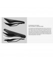 ERGON ST CORE PRIME WOMEN SADDLE (BLACK/WHITE)