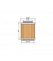 FILTRO ACEITE TWIN AIR TM, YAMAHA TT-R, WR, YZF (1987-2015)