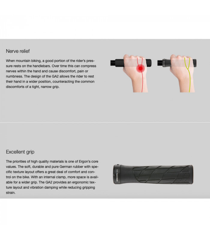 ERGON GA2 GRIPS (PURPLE REIGN)
