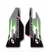 ONE INDUSTRIES FORK GUARDS DECALS KAWASAKI KX 250 F, KX 450 F (2006-2008)