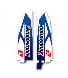 ONE INDUSTRIES FORK GUARDS DECALS YAMAHA YZ 80, YZ 85 (1993-2010)