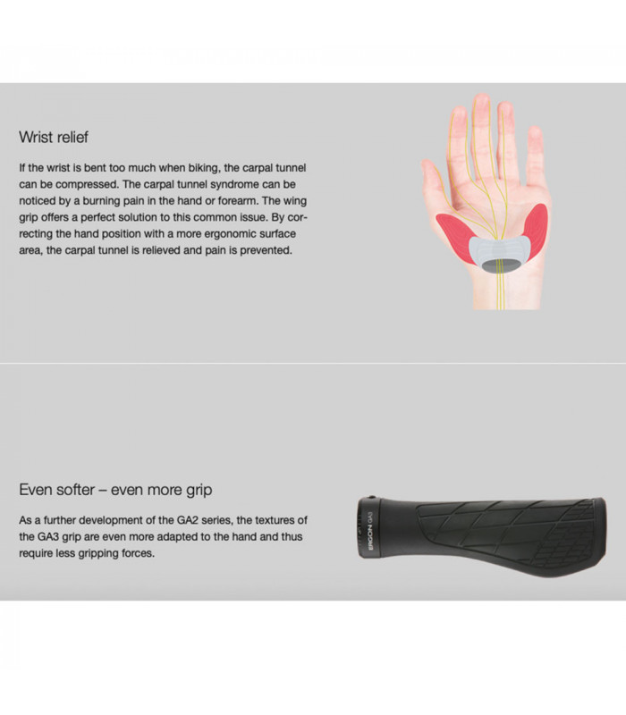 ERGON GA3-S GRIPS (MIDSUMMER BLUE)