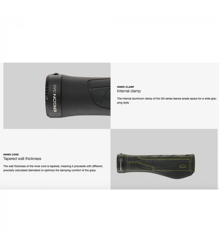 ERGON GA3-S GRIPS (YELLOW MELLOW)