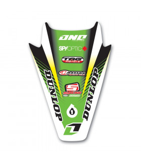 ONE INDUSTRIES REAR FENDER DECALS KAWASAKI KX 250 F (2009-2012)