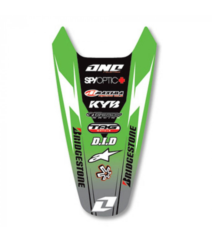 ADHESIVOS GUARDABARROS TRASERO ONE INDUSTRIES KAWASAKI KX 250 F (2004-2005)
