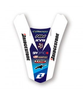 ONE INDUSTRIES REAR FENDER DECALS YAMAHA YZ 85 (2002-2010)