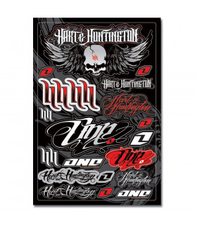 ONE INDUSTRIES H&H LIFESTYLE DECALS SHEET