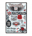 ONE INDUSTRIES HART &  HUNTINGTON DECALS SHEET
