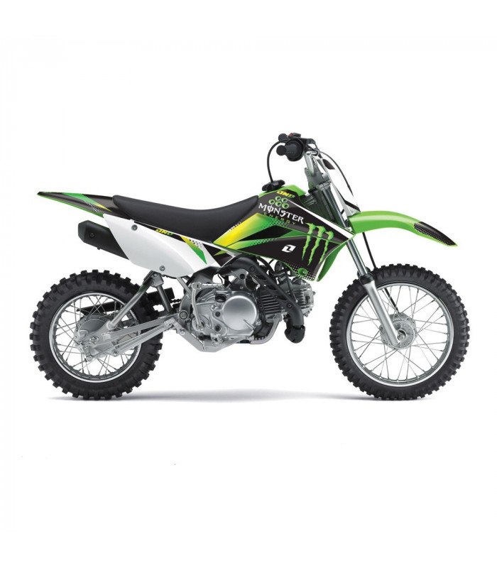 ONE INDUSTRIES 12 MONSTER GRAPHICS KIT KAWASAKI KLX 110 (2010-2012)