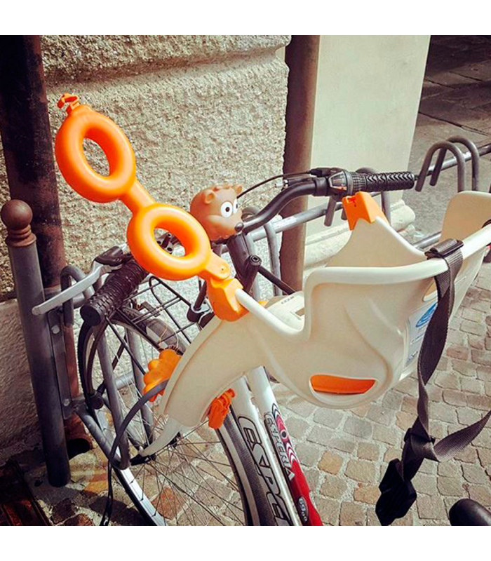 SILLA INFANTIL DELANTERA BELLELLI FRECCIA B-FIX (GRIS) | TopFun.com