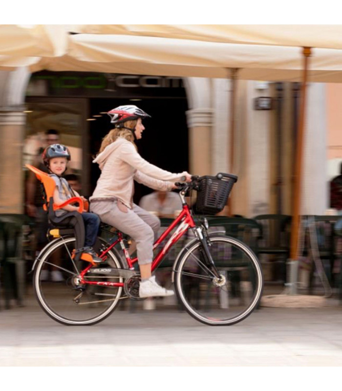 SILLA INFANTIL TRASERA BELLELLI TIGER CLAMP (NARANJA/GRIS)