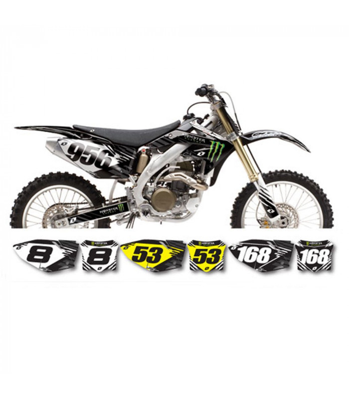 KIT ADHESIVOS ONE INDUSTRIES MONSTER ENERGY HONDA CRF 50 (2004-2010)