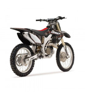 ONE INDUSTRIES PLAID BLACK GRAPHIC KIT HONDA CRF 250 (2006-2007)