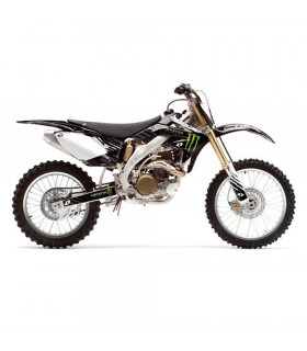 KIT ADHESIVOS ONE INDUSTRIES MONSTER NEGROS HONDA CRF 250 (2008-2009)