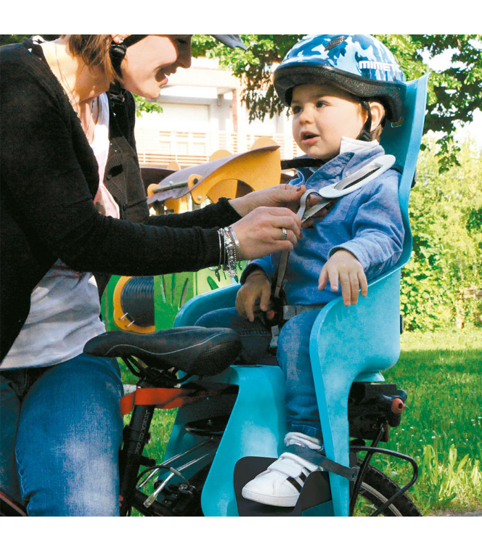 BELLELLI LOTUS CLAMP CHILD REAR BIKE SEAT (SKY BLUE)