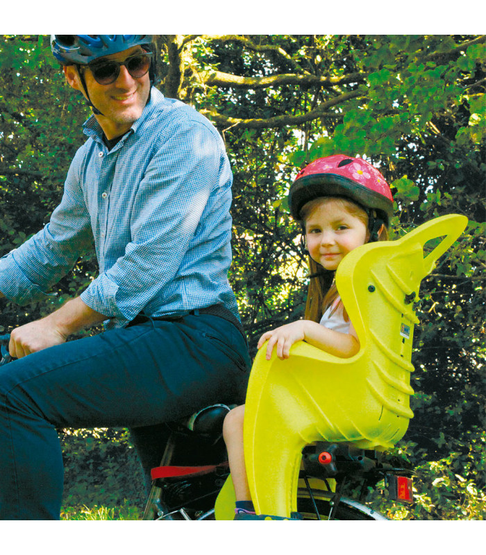 BELLELLI MR FOX STANDARD B-FIX CHILD REAR BIKE SEAT (GREY) | TopFun.com