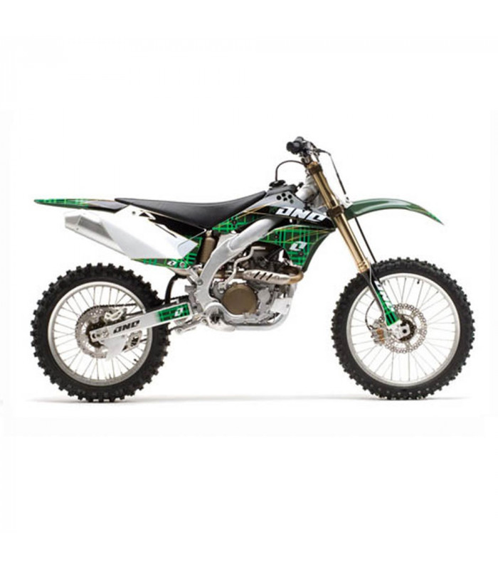 KIT ADHESIVOS ONE INDUSTRIES PLAID KAWASAKI KX 250 F (2006-2008)
