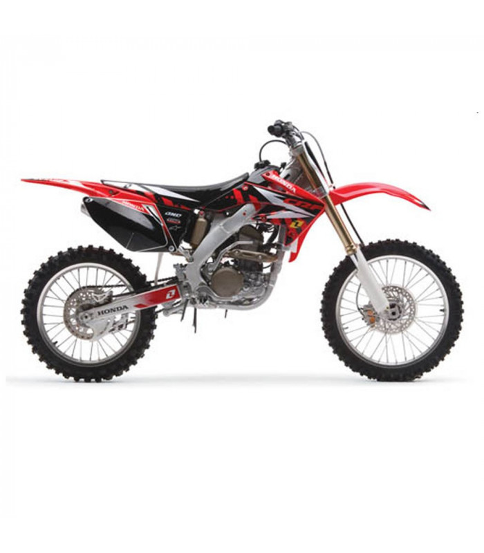 ONE INDUSTRIES GRAPHICS KIT + SEAT COVER HONDA CRF 250 (2004-2009)