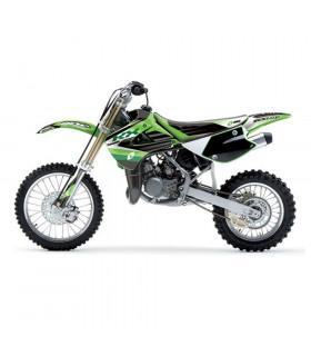 ONE INDUSTRIES GRAPHICS KIT + SEAT COVER KAWASAKI KX 85, KX 100 (2001-2010)