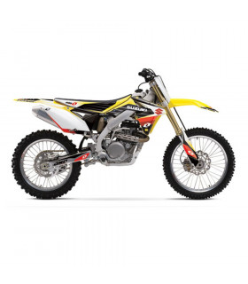 ONE INDUSTRIES GRAPHICS KIT + SEAT COVER SUZUKI RM-Z 450 (2008)