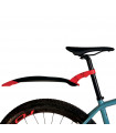 BELLELLI ZIP MUDGUARDS (BLACK/RED) | TopFun.com