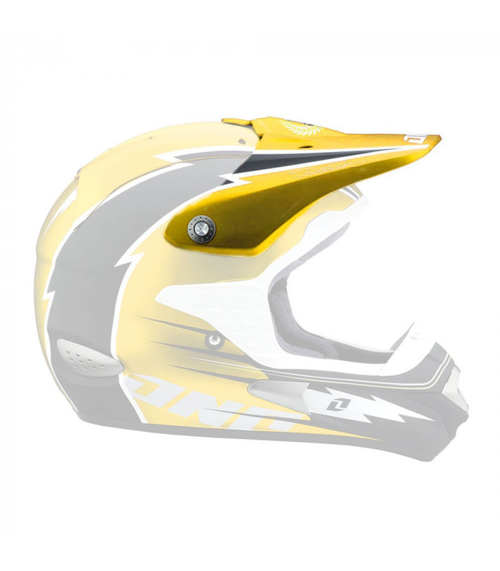 ONE INDUSTRIES TROOPER HELMET VISOR (HURRICANE YELLOW)