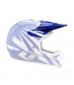 ONE INDUSTRIES KOMBAT HELMET (RACING STRIPES BLUE)