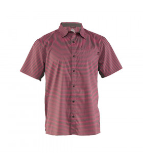 CAMISA CLUB RIDE VIBE MERLOT STRIPE | TopFun.com